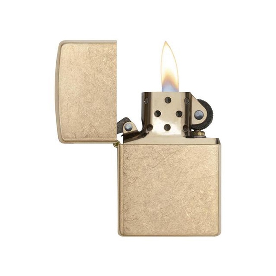 Зажигалка ZIPPO Armor™с покрытием Tumbled Brass-2