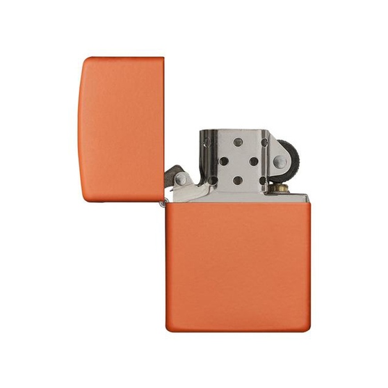 Зажигалка ZIPPO Classic с покрытием Orange Matte-2