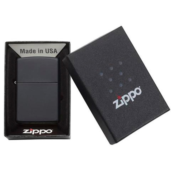 Зажигалка ZIPPO Classic с покрытием Black Matte-6