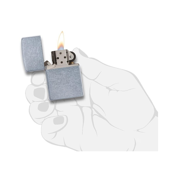 Зажигалка ZIPPO Classic с покрытием Street Chrome™-3