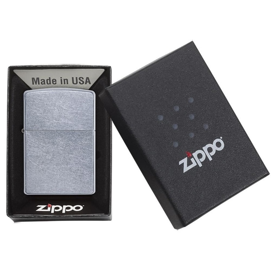 Зажигалка ZIPPO Classic с покрытием Street Chrome™-4
