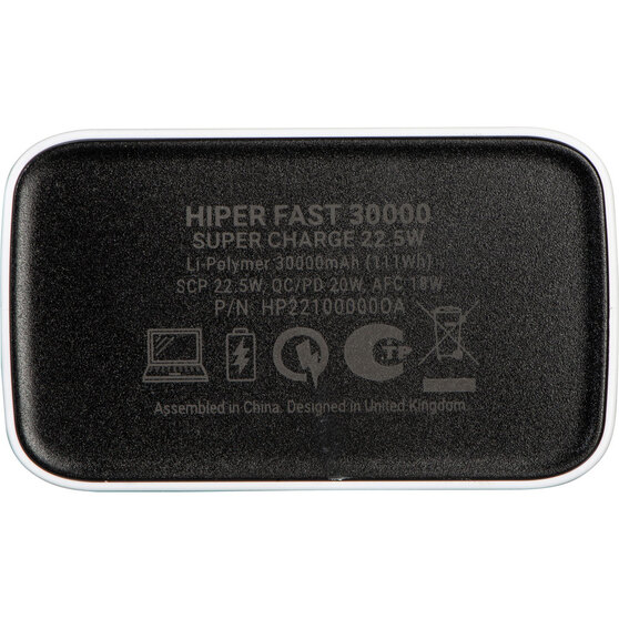 Портативный внешний аккумулятор «FAST», 30000 mAh-5