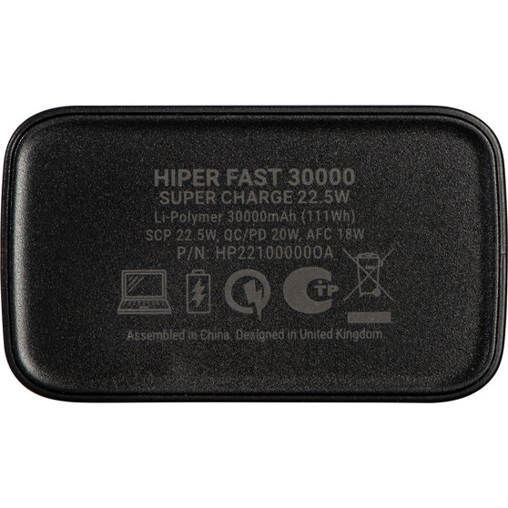 Портативный внешний аккумулятор «FAST», 30000 mAh-5