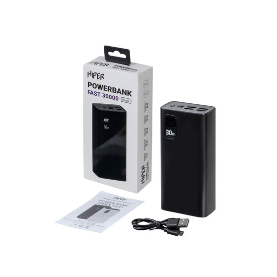Портативный внешний аккумулятор «FAST», 30000 mAh-7