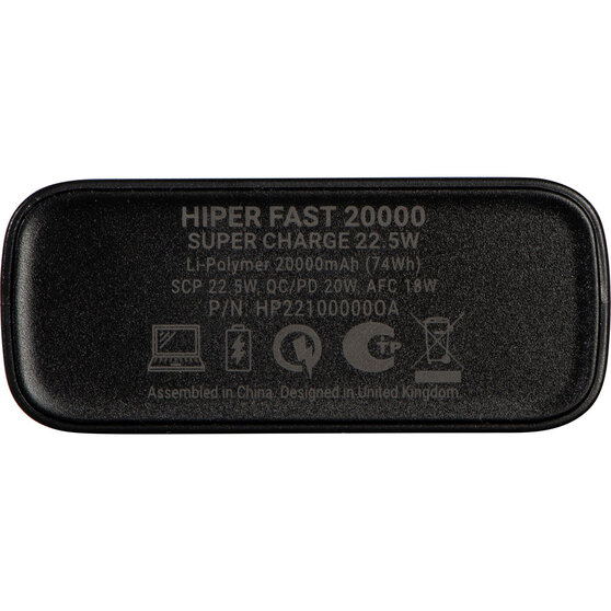 Портативный внешний аккумулятор «FAST», 20000 mAh-5