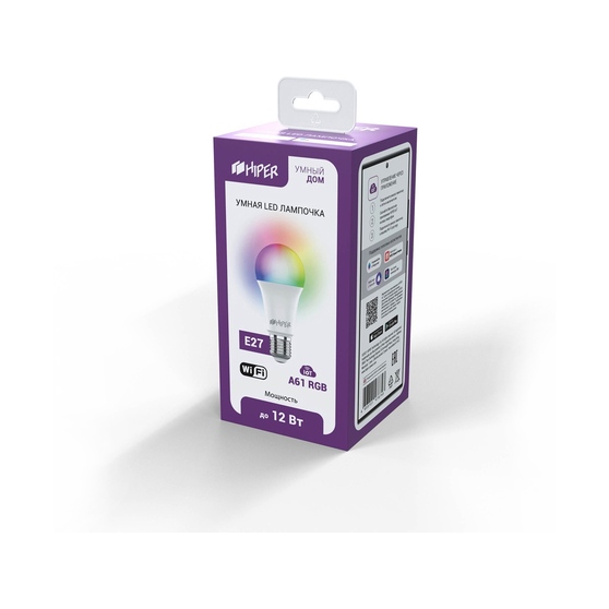 Умная LED лампочка «IoT A61 RGB»-1