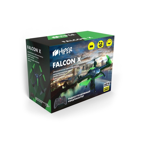 Радиоуправляемый квадрокоптер «FALCON X»-10