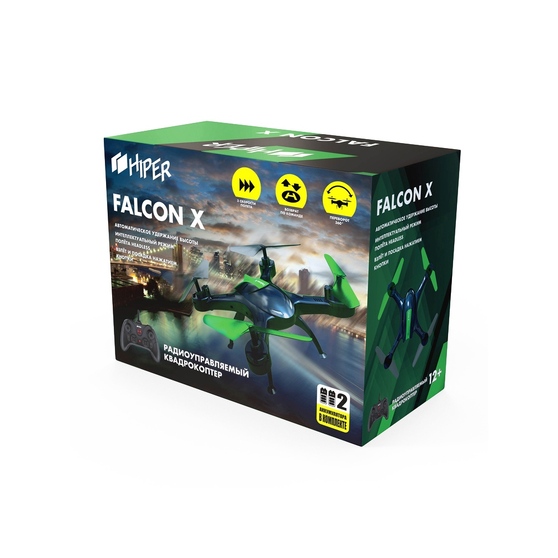 Радиоуправляемый квадрокоптер «FALCON X»-11
