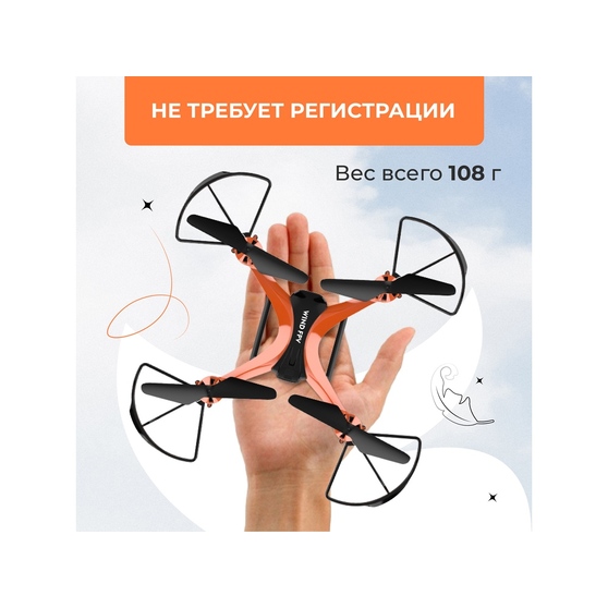 Радиоуправляемый квадрокоптер «WIND FPV»-11