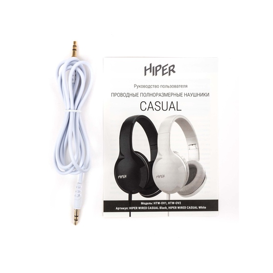 Проводные накладные наушники «WIRED CASUAL»-8