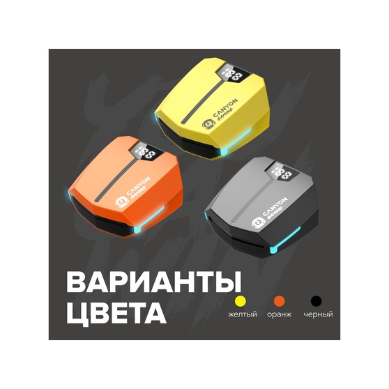 Наушники беспроводные игровые «GTWS-2»-8