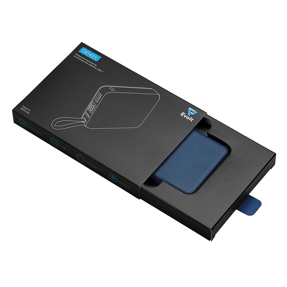 Внешний аккумулятор со встроенным кабелем USB-C «Дэнси», 5000 мАч-4