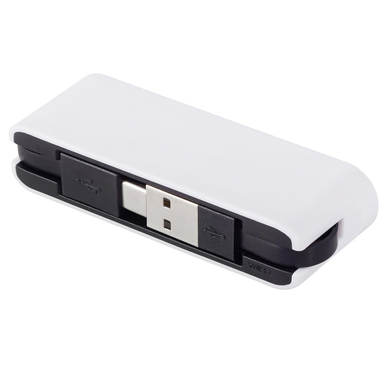USB-хаб «Hubix» с коннектором 2-в-1 USB-C и USB-A, 2.0-1