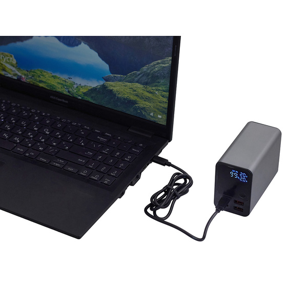 Внешний аккумулятор для ноутбуков «EpIQ», 100 Вт, 30000 mAh-10
