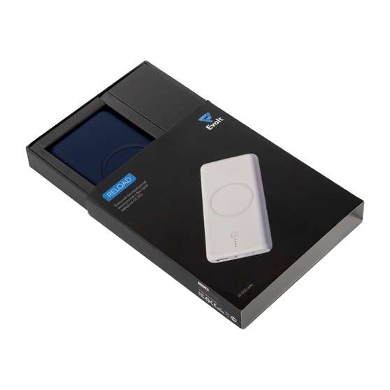 Внешний беспроводной аккумулятор c QC/PD «Reload», 10000 mAh-7