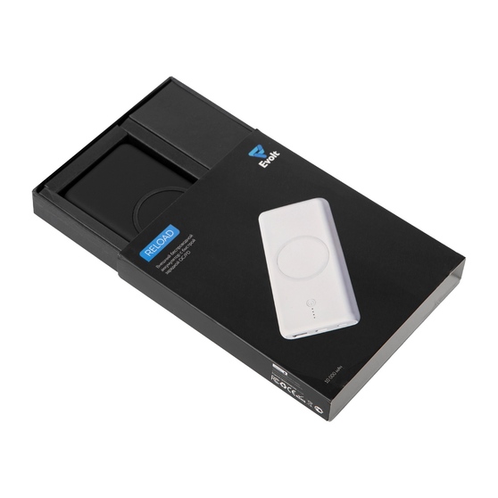 Внешний беспроводной аккумулятор c QC/PD «Reload», 10000 mAh-7