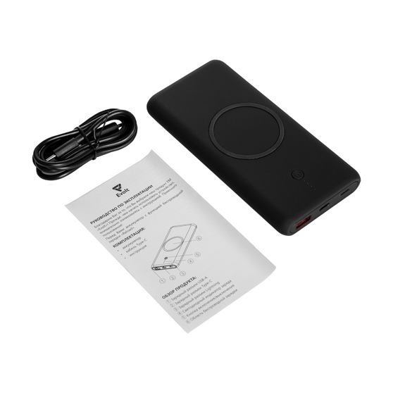 Внешний беспроводной аккумулятор c QC/PD «Reload», 10000 mAh-5