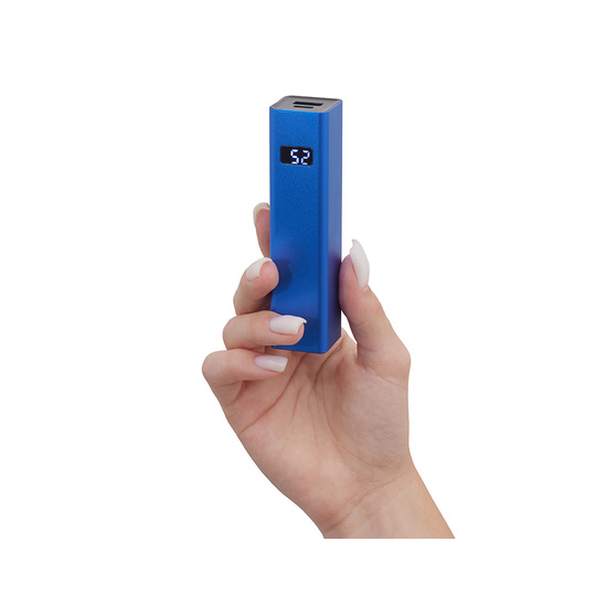Внешний аккумулятор «Rail» c дисплеем, 5000 mAh-7