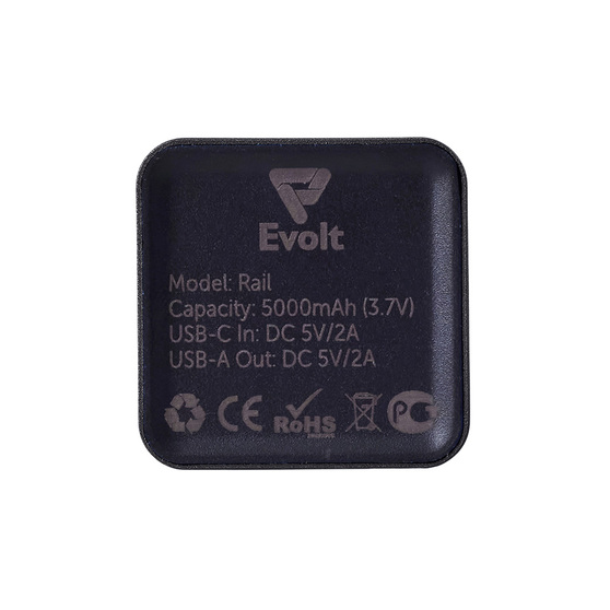 Внешний аккумулятор «Rail» c дисплеем, 5000 mAh-6