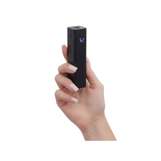 Внешний аккумулятор «Rail» c дисплеем, 5000 mAh-7