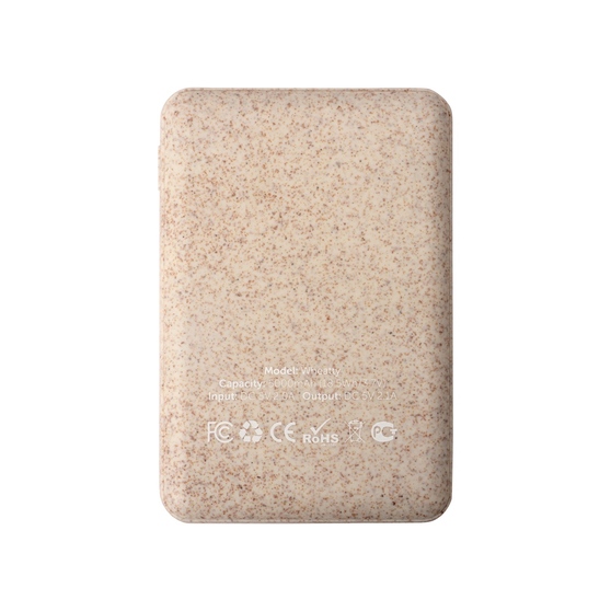 Внешний аккумулятор «Wheatty» из пшеничной соломы, 5000 mAh-3