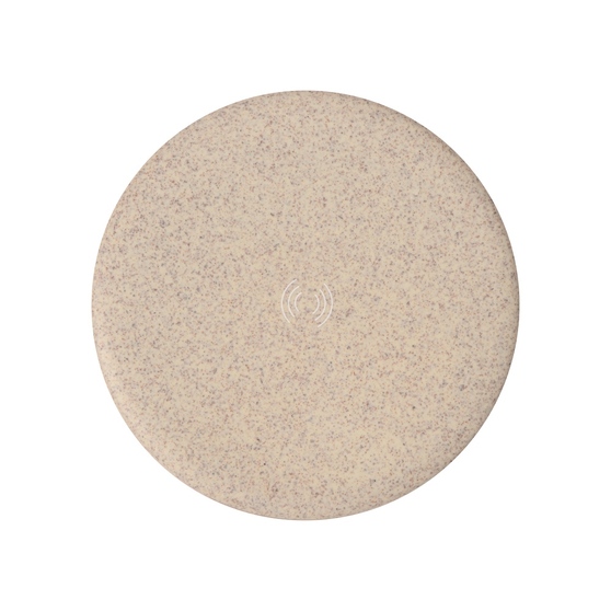 Беспроводное зарядное устройство «Wheatty» из пшеничной соломы, 5W-3
