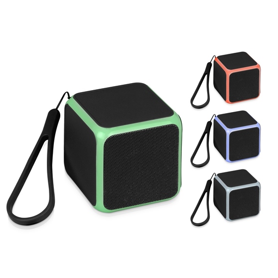 Портативная колонка «Cube» с подсветкой-10