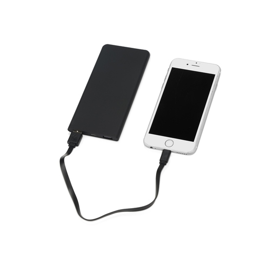 Внешний аккумулятор с подсветкой логотипа «Faros», soft-touch, 4000 mAh-1