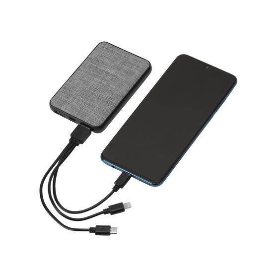 Внешний аккумулятор из rPET «Reborn», 5000 mAh-1
