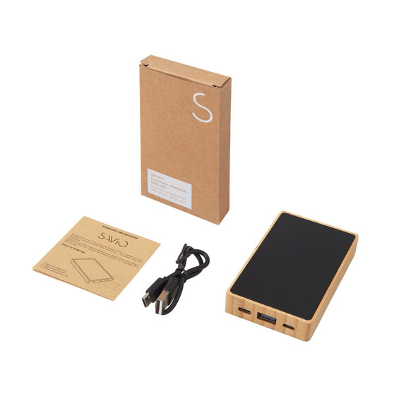 Внешний аккумулятор с подсветкой лого «Reedia S2», 5000 mAh-6