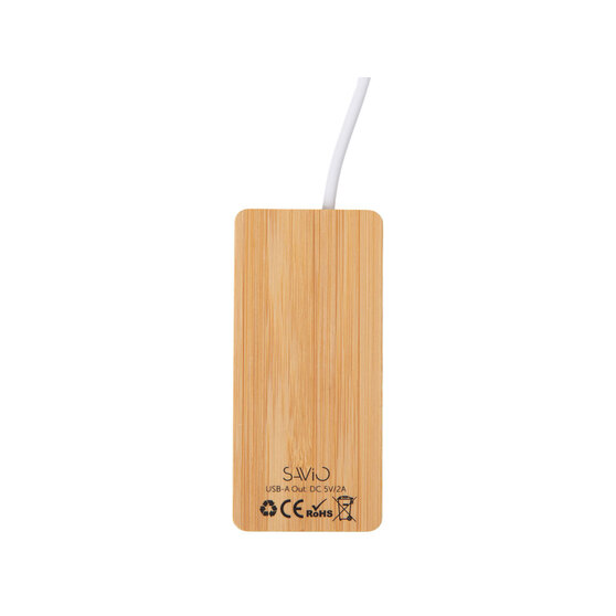 USB хаб с подсветкой лого «Reedia S5», 3*USB, 1*Type C-3