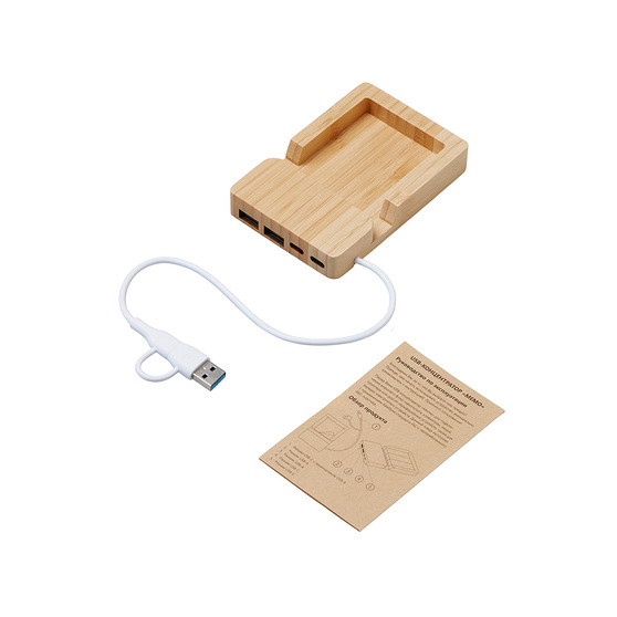 USB-хаб «Memo», 2*USB, 2*Type C-1