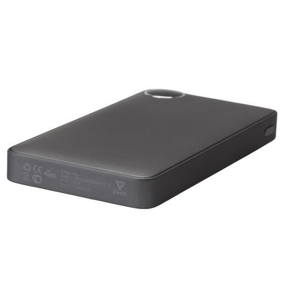 Внешний аккумулятор «Mild», металлик soft-touch, 10 000 mAh-6