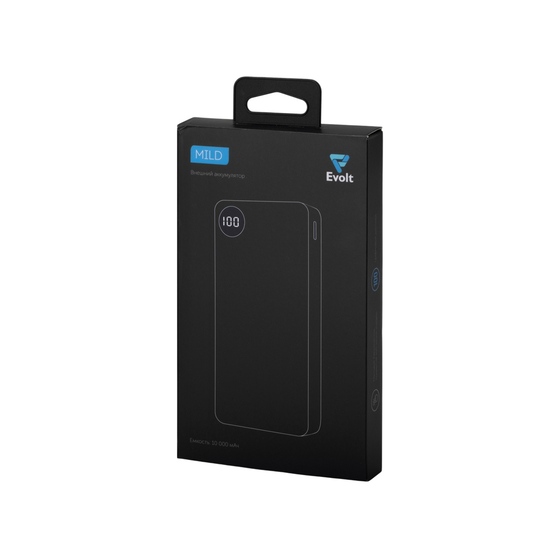 Внешний аккумулятор «Mild», металлик soft-touch, 10 000 mAh-9