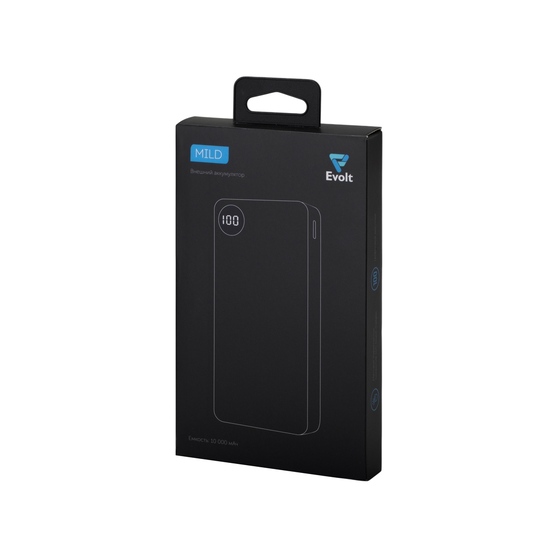 Внешний аккумулятор «Mild», металлик soft-touch, 10 000 mAh-9