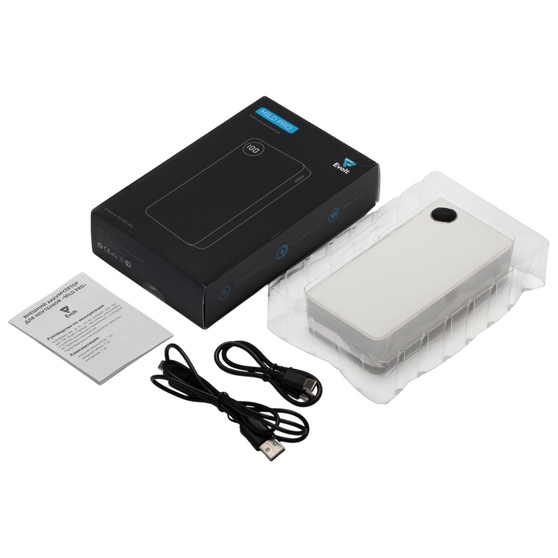 Внешний аккумулятор «Mild Pro» c быстрой зарядкой QC/PD, soft-touch, 20 000 mAh-8