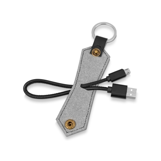 Кабель-брелок USB-MicroUSB «Pelle»-2