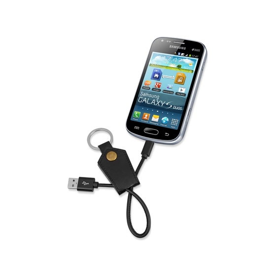 Кабель-брелок USB-MicroUSB «Pelle»-3