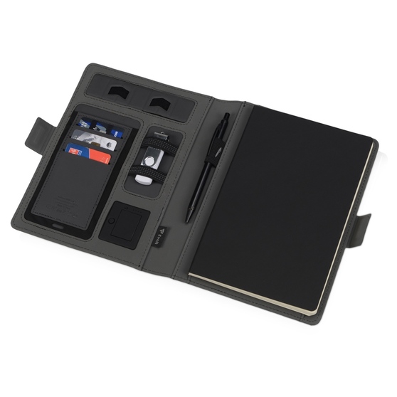 Органайзер с беспроводной зарядкой «Powernote», 5000 mAh-2