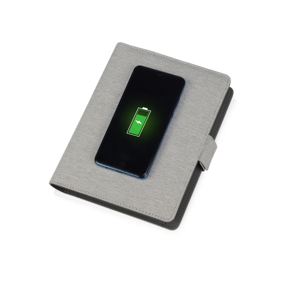 Органайзер с беспроводной зарядкой «Powernote», 5000 mAh-1