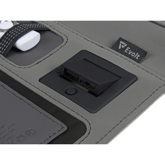 Органайзер с беспроводной зарядкой «Powernote», 5000 mAh-4
