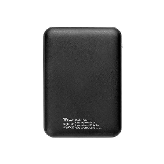 Внешний аккумулятор «Grind», 5000 mAh-5