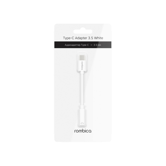 Переходник Type-C Adapter 3.5 White-1