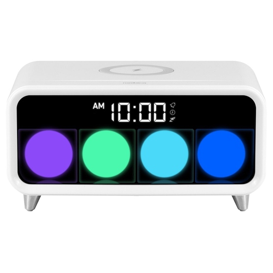 Часы с беспроводным зарядным устройством «Timebox 1»-2