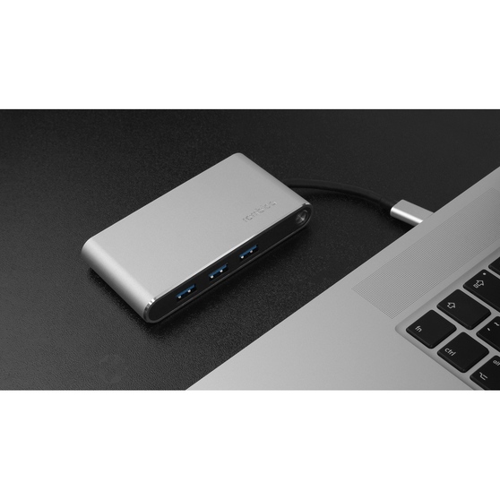 Хаб 8-в-1 Type-C «Hermes», USB 3.0 x 3, Type-C PD, HDMI, LAN, картридер-11