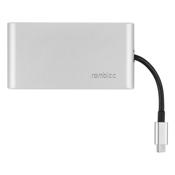 Хаб 8-в-1 Type-C «Hermes», USB 3.0 x 3, Type-C PD, HDMI, LAN, картридер-1