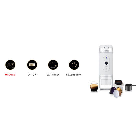 Портативная кофемашина с подогревом «Barista 2»-6