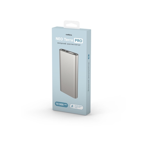 Внешний аккумулятор «Terra Pro» с QC/PD, 10000 mAh-5