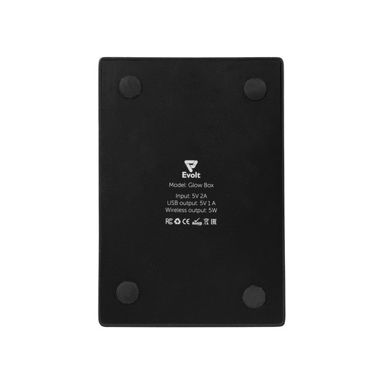 Настольное беспроводное зарядное устройство «Glow Box»-11