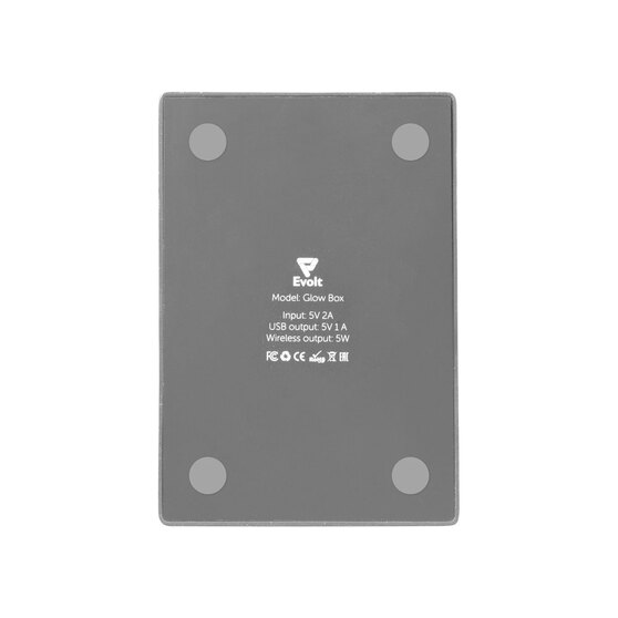 Настольное беспроводное зарядное устройство «Glow Box»-8